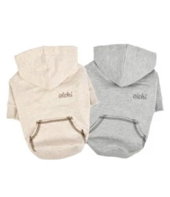 Olchi Olchi Simple Hood Hondentrui Hoodie Beige -Hondenmode olchi simple hood hondentrui hoodie beige 4