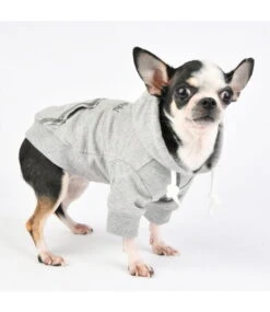 Olchi Olchi Simple Hood Hondentrui Hoodie Grey -Hondenmode olchi simple hood hondentrui hoodie grey 2