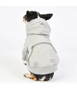 Olchi Olchi Simple Hood Hondentrui Hoodie Grey -Hondenmode olchi simple hood hondentrui hoodie grey 3