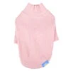 Olchi Olchi Wave TurtleNeck Sweater T-Shirt Pink -Hondenmode olchi wave turtleneck sweater t shirt pink