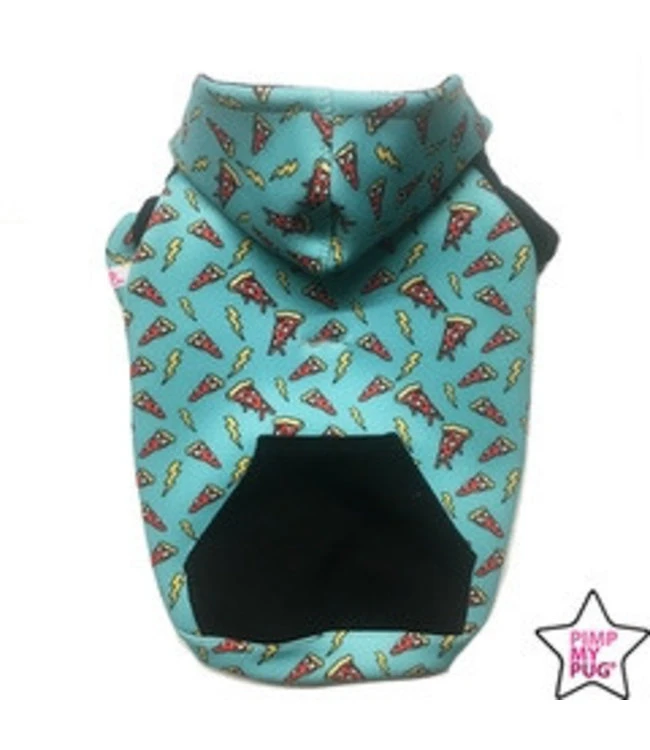 Pimp My Pug Pimp My Pug Hooded Pizza Sweater 3 Pimp My Pug Pimp My Pug Hooded Pizza Sweater