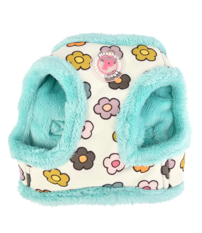 Pinkaholic Pinkaholic Aconite Vest Harness Aqua 4 Pinkaholic Pinkaholic Aconite Vest Harness Aqua - Afbeelding 2