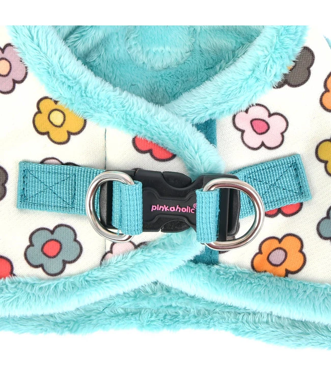 Pinkaholic Pinkaholic Aconite Vest Harness Aqua 5 Pinkaholic Pinkaholic Aconite Vest Harness Aqua - Afbeelding 3
