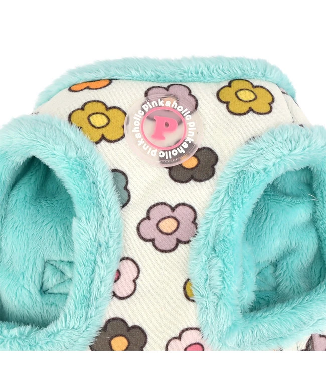 Pinkaholic Pinkaholic Aconite Vest Harness Aqua 6 Pinkaholic Pinkaholic Aconite Vest Harness Aqua - Afbeelding 4