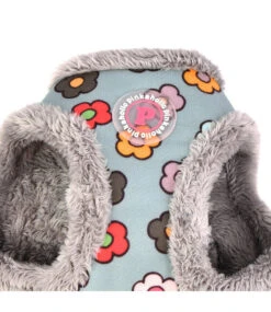 Pinkaholic Pinkaholic Aconite Vest Harness Grey 10 Pinkaholic Pinkaholic Aconite Vest Harness Grey -Hondenmode pinkaholic aconite vest harness grey 3