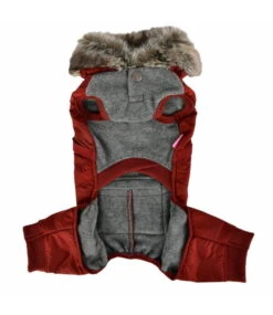 Pinkaholic Pinkaholic Addie Jacket Harness Wine -Hondenmode pinkaholic addie jacket harness wine 4