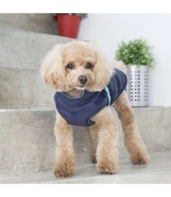 Pinkaholic Pinkaholic Aiden Jacket Harness Navy -Hondenmode pinkaholic aiden jacket harness navy 3