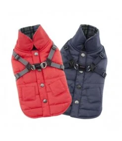 Pinkaholic Pinkaholic Ameila Winter Fleece Jacket Navy -Hondenmode pinkaholic ameila winter fleece jacket navy 2