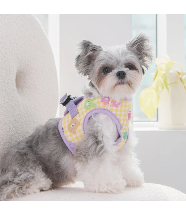 Pinkaholic Pinkaholic Annabelle Vest Harness Violet 5 Pinkaholic Pinkaholic Annabelle Vest Harness Violet - Afbeelding 3
