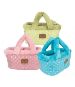 Pinkaholic Pinkaholic Chic Basket Bed Blue -Hondenmode pinkaholic chic basket bed blue 3