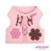 Pinkaholic Pinkaholic Choco Mousse Pinka Harness Pink ( Alleen Large) -Hondenmode pinkaholic choco mousse pinka harness pink alleen