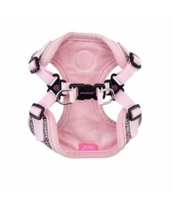Pinkaholic Pinkaholic Da Vinci Harness Indian Pink Model C -Hondenmode pinkaholic da vinci harness indian pink model c 2