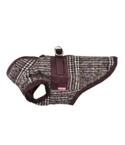 Pinkaholic Pinkaholic Da Vinci Jacket Harness Brown -Hondenmode pinkaholic da vinci jacket harness brown 2
