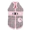 Pinkaholic Pinkaholic Da Vinci Jacket Harness Indian Pink -Hondenmode pinkaholic da vinci jacket harness indian pink