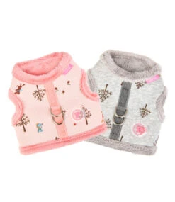 Pinkaholic Pinkaholic Eira Pinka Harness Melange Grey -Hondenmode pinkaholic eira pinka harness melange grey 3