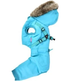 Pinkaholic Pinkaholic Evelyn Jacket Harness Aqua -Hondenmode pinkaholic evelyn jacket harness aqua 2