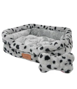 Pinkaholic Pinkaholic Jacinta Square Bed Hondenmand Grey