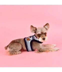 Pinkaholic Pinkaholic Joy Harness Pinka Navy -Hondenmode pinkaholic joy harness pinka navy 4