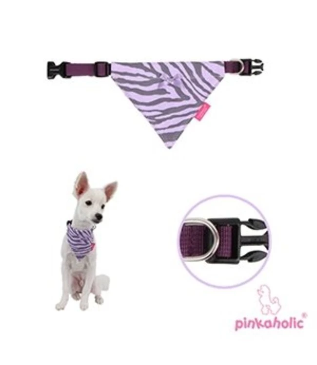 Pinkaholic Pinkaholic Leo Bandana Violet 4 Pinkaholic Pinkaholic Leo Bandana Violet - Afbeelding 2