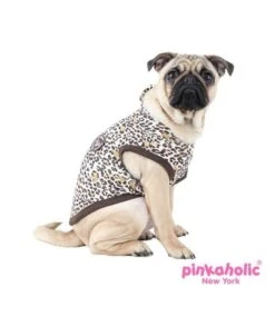 Pinkaholic Pinkaholic Leo Pug Brown -Hondenmode pinkaholic leo pug brown 3