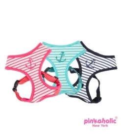 Pinkaholic Pinkaholic Matelot Harness Aqua -Hondenmode pinkaholic matelot harness aqua 3