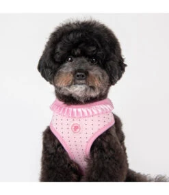 Pinkaholic Pinkaholic Mila Harness Pink -Hondenmode pinkaholic mila harness pink 2