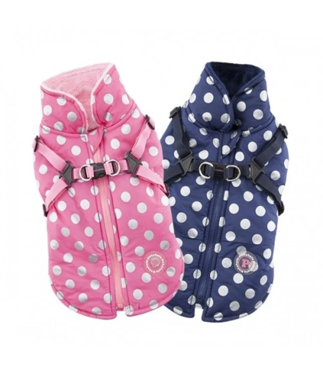 Pinkaholic Pinkaholic Misis Dotty Winter Fleece Jacket Pink 5 Pinkaholic Pinkaholic Misis Dotty Winter Fleece Jacket Pink - Afbeelding 3