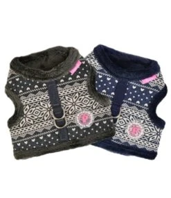 Pinkaholic Pinkaholic Neige Pinka Harness Charcoal Grey 8 Pinkaholic Pinkaholic Neige Pinka Harness Charcoal Grey -Hondenmode pinkaholic neige pinka harness charcoal grey 2