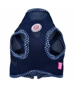 Pinkaholic Pinkaholic Niki V Harness Navy 7 Pinkaholic Pinkaholic Niki V Harness Navy -Hondenmode pinkaholic niki v harness navy 1