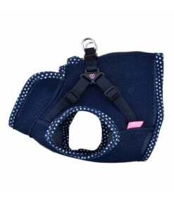 Pinkaholic Pinkaholic Niki V Harness Navy 8 Pinkaholic Pinkaholic Niki V Harness Navy -Hondenmode pinkaholic niki v harness navy 2