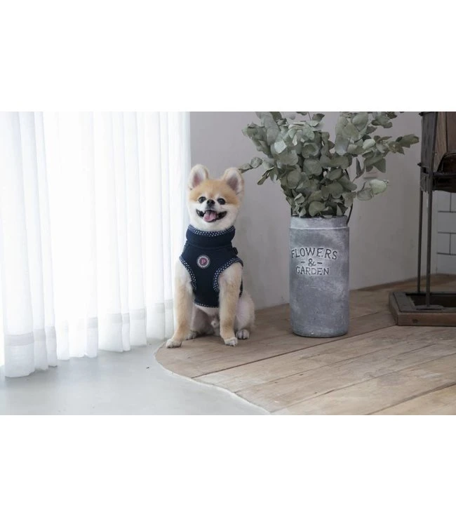 Pinkaholic Pinkaholic Niki V Harness Navy 6 Pinkaholic Pinkaholic Niki V Harness Navy - Afbeelding 4