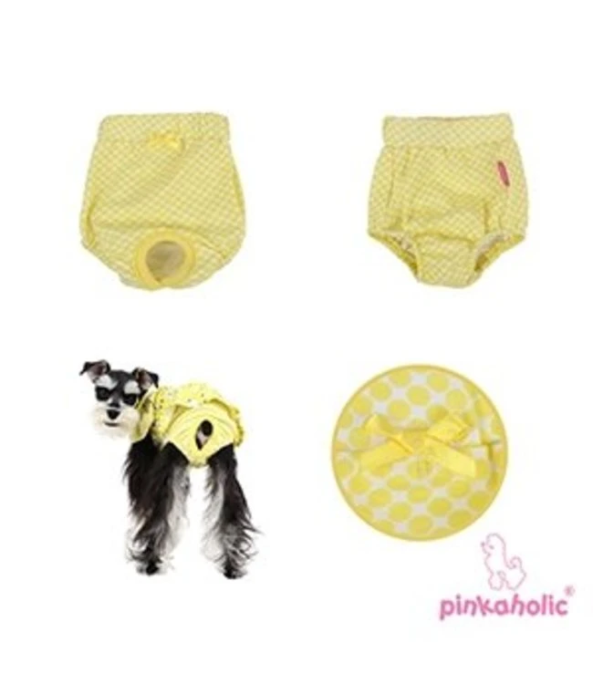 Pinkaholic Pinkaholic Peeps Ary Panty Yellow (2 Pack) Alleen Small 6 Pinkaholic Pinkaholic Peeps Ary Panty Yellow (2 Pack) Alleen Small - Afbeelding 4