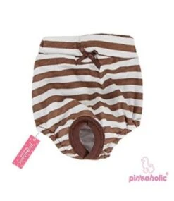 Pinkaholic Pinkaholic Picnic Sanitary Panty Brown (2 Pack) -Hondenmode pinkaholic picnic sanitary panty brown 2 pack 2