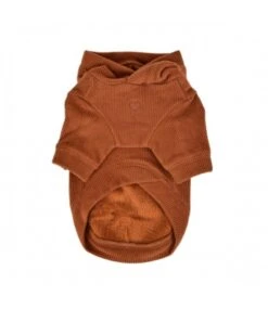 Pinkaholic Pinkaholic Pippa Sweater Hooded T-Shirt Camel -Hondenmode pinkaholic pippa sweater hooded t shirt camel 1