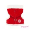 Pinkaholic Pinkaholic Santa Pinka Harness Red -Hondenmode pinkaholic santa pinka harness red