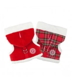 Pinkaholic Pinkaholic Santa Pinka Harness Red -Hondenmode pinkaholic santa pinka harness red 2