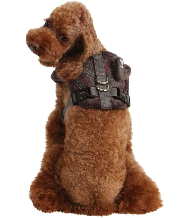 Pinkaholic Pinkaholic Twilight Snugfit Harness Grey 5 Pinkaholic Pinkaholic Twilight Snugfit Harness Grey - Afbeelding 3