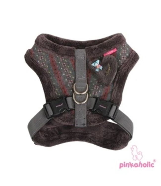 Pinkaholic Pinkaholic Twilight Snugfit Harness Grey 3 Pinkaholic Pinkaholic Twilight Snugfit Harness Grey