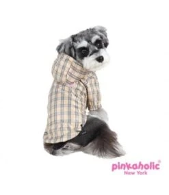 Pinkaholic Pinkaholic Victorian Raincoat Beige -Hondenmode pinkaholic victorian raincoat beige 2