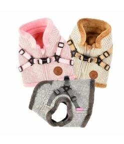 Pinkaholic Pinkaholic Zuri Harness V Lt Pink -Hondenmode pinkaholic zuri harness v lt pink 3