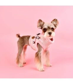 Pinkaholic Pinkaholic Zuri Harness V Lt Pink -Hondenmode pinkaholic zuri harness v lt pink 5