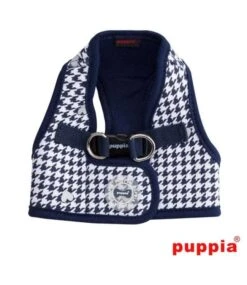 Puppia Puppia Aggie Harness Model B Navy 7 Puppia Puppia Aggie Harness Model B Navy -Hondenmode puppia aggie harness model b navy 1