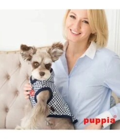 Puppia Puppia Aggie Navy Hondentrui -Hondenmode puppia aggie navy hondentrui 3