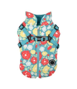 Puppia Puppia Allyssa Jacket Harness Aqua