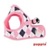 Puppia Puppia Argyle Harness Model B Pink ( S & XL ) -Hondenmode puppia argyle harness model b pink s xl