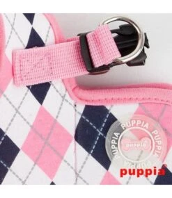 Puppia Puppia Argyle Harness Model B Pink ( S & XL ) -Hondenmode puppia argyle harness model b pink s xl 2