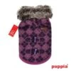 Puppia Puppia Argyle Mode Hondenjasje Paars -Hondenmode puppia argyle mode hondenjasje paars