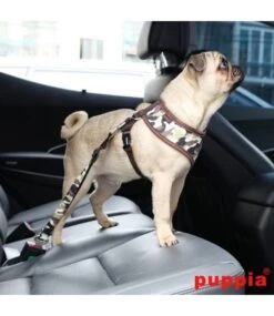 Puppia Puppia Autogordel Legend Brown Camo -Hondenmode puppia autogordel legend brown camo 2