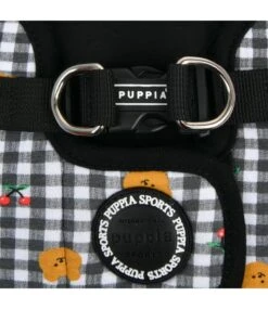Puppia Puppia Baba Vest Harness Model B Black -Hondenmode puppia baba vest harness model b black 4