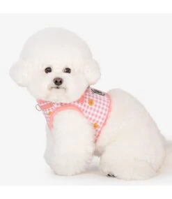 Puppia Puppia Baba Vest Harness Model B Indian Pink -Hondenmode puppia baba vest harness model b indian pink 6